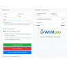 Gateway di pagamento WeldPay modulo PrestaShop