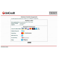 UniCredit PagOnline Gateway di Pagamento modulo PrestaShop