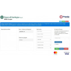 Gateway pagamento Banco di Sardegna gruppo BPER Banca modulo PrestaShop